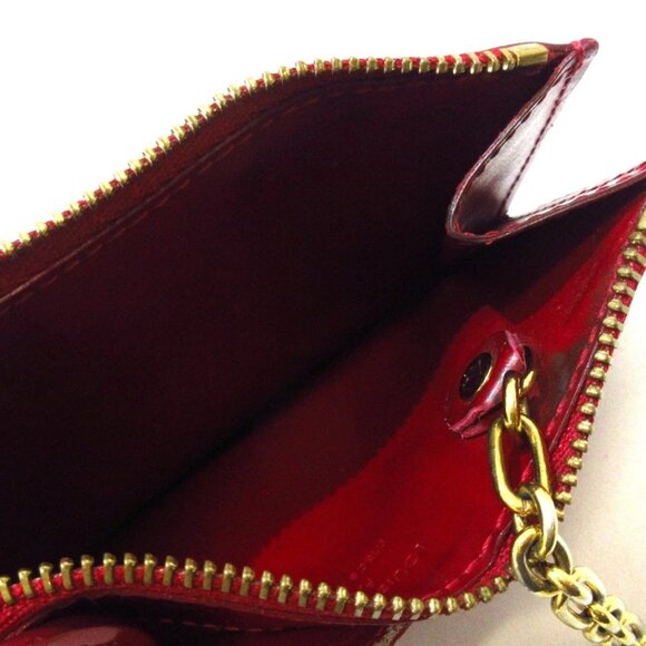 LOUIS VUITTON Pochette Cle NM Pomme d'Amour Monogram Vernis - 171-022825 - Picture 5 of 6